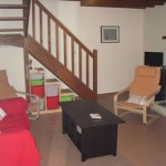 Gite for rental in Normandy France. Salon. Lounge.