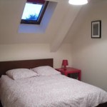 Gite Lily Bedroom. Holiday rental accommodation Normandy. France.