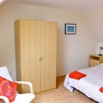 Gite Lily. Normandy. Double bedroom. Sleeps 4.