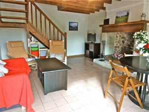 Gite Lily. Lounge Dining area. 2 bed. Sleeps 4. Gite Lily. Lounge Dining area. 2 bed. Sleeps 4.